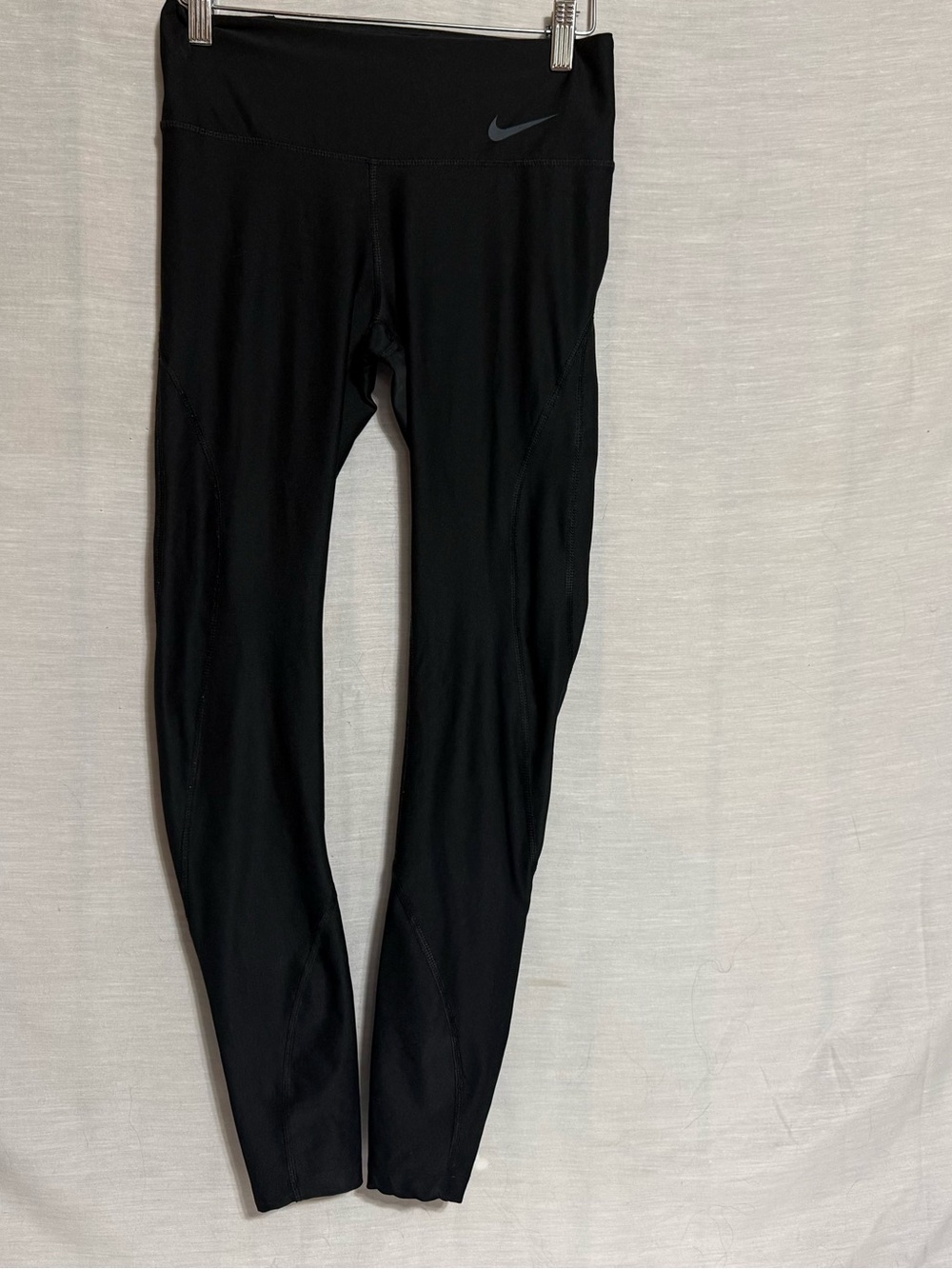 Nike Dri-FIT Women’s Black High Rise Leggings Side Pocket Size XS